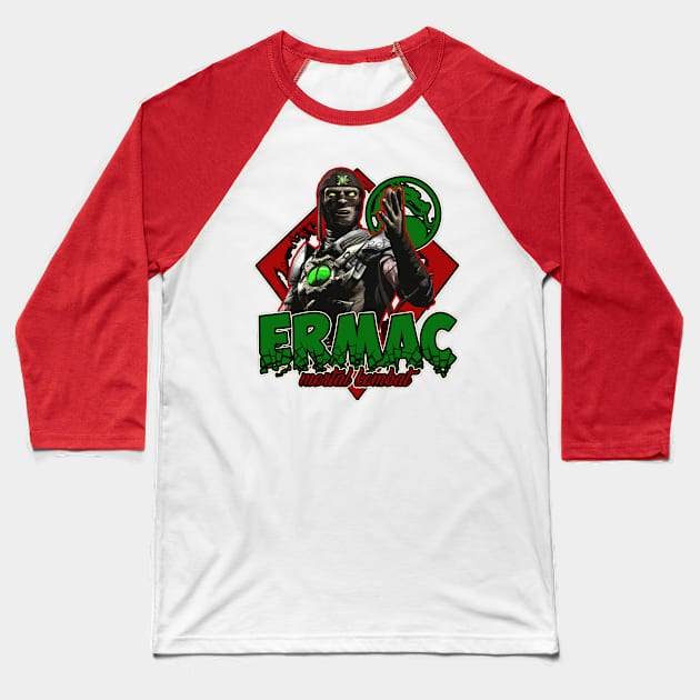 Ermac Baseball T-Shirt by Brom Store